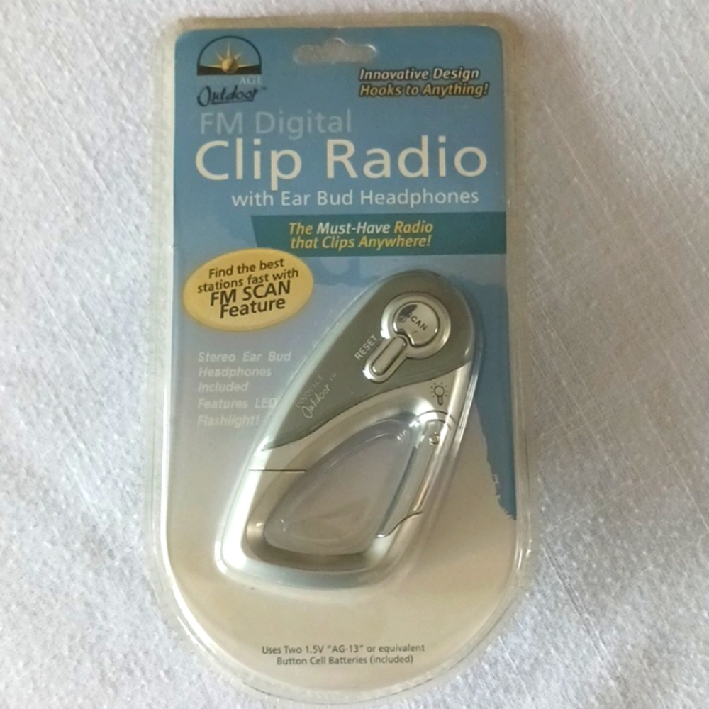 FM digital Clip Radio